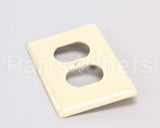 NP8I Hubbell Lighting Ivory 1 Gang Duplex Wall Plate