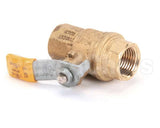 NT1127 Groen 1/2 Ball Valve W/Short Handle- Drain Val