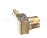 NT1555 Groen Brass Elbow Fitting- Hose Barb X 90 Degr