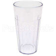 NT16152 Compatible Cambro Tumbler, Fluted16.4 Oz C Lear