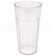 NT20152 Compatible Cambro Tumbler, Fluted (22 Oz, Clear)