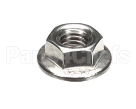 NU-38212 Alto Shaam Nut,M5-0.8 Hex Flg-Serr Cl8 Ss
