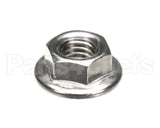 NU-38212 Alto Shaam Nut,M5-0.8 Hex Flg-Serr Cl8 Ss