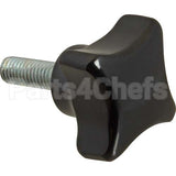 OLI5911-7210 Compatible Oliver Products Knob, 4-Arm W/ Stud M5-0.8X15