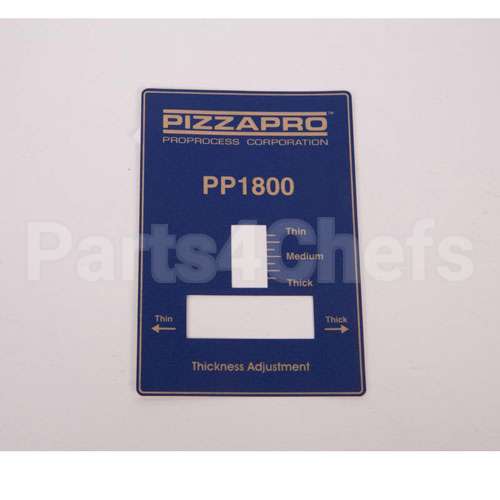 OPROPP180010 Compatible Doughpro Pp180 Thickness Adj Overlay