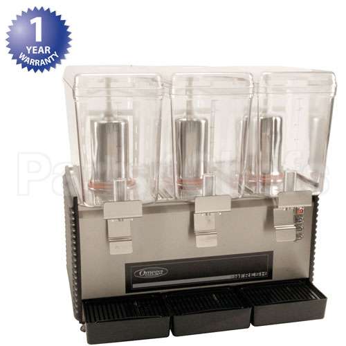 OSD30 Compatible Omega Dispenser, Drink, Triple Bowl