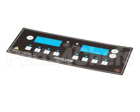 OSL1577B Doughpro Proluxe Overlay-Blue Digital Control Sl1577 (Wit