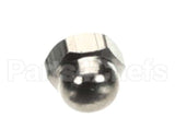 P011A Grindmaster Cecilware Nut, 8-32 Acorn Cap, Brs/Np
