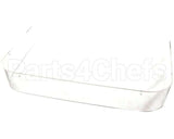 P041682FPX Hillphoenix Curved Plxg End For 12" Shelf