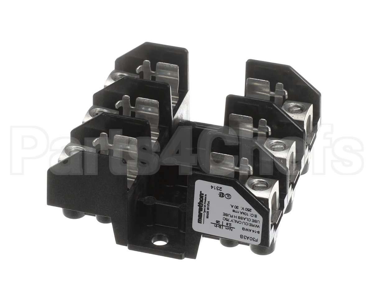 P09780 Aaon Block Fuse 3P/ 30A/250V Cl Rk