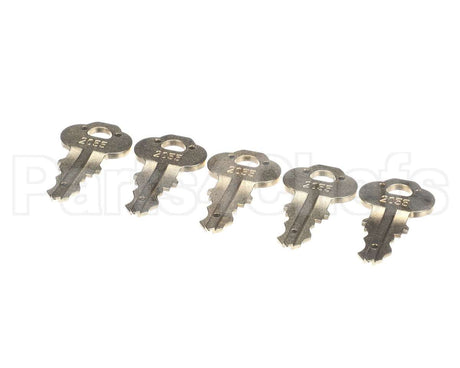 P15-398 Bradley Corporation Standard Bradley Key, Set Of 5