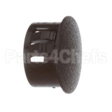 P165 Edlund Plug/Cap, 5/8 Hole - Black (Vm