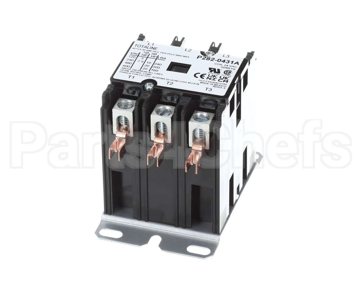 P282-0431A Bryant Payne 3Pole 40Amps 24V Coil