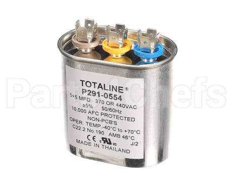 P291-0554 Bryant Payne 5/5Mfd 440V Oval Run Capacitor