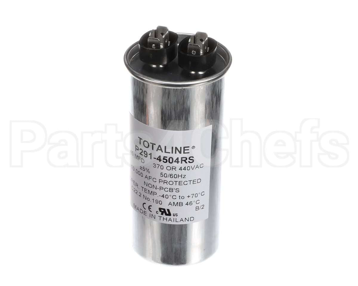 P291-4504RS Bryant Payne 370 440V Round Run Capacitor 45 Mfd
