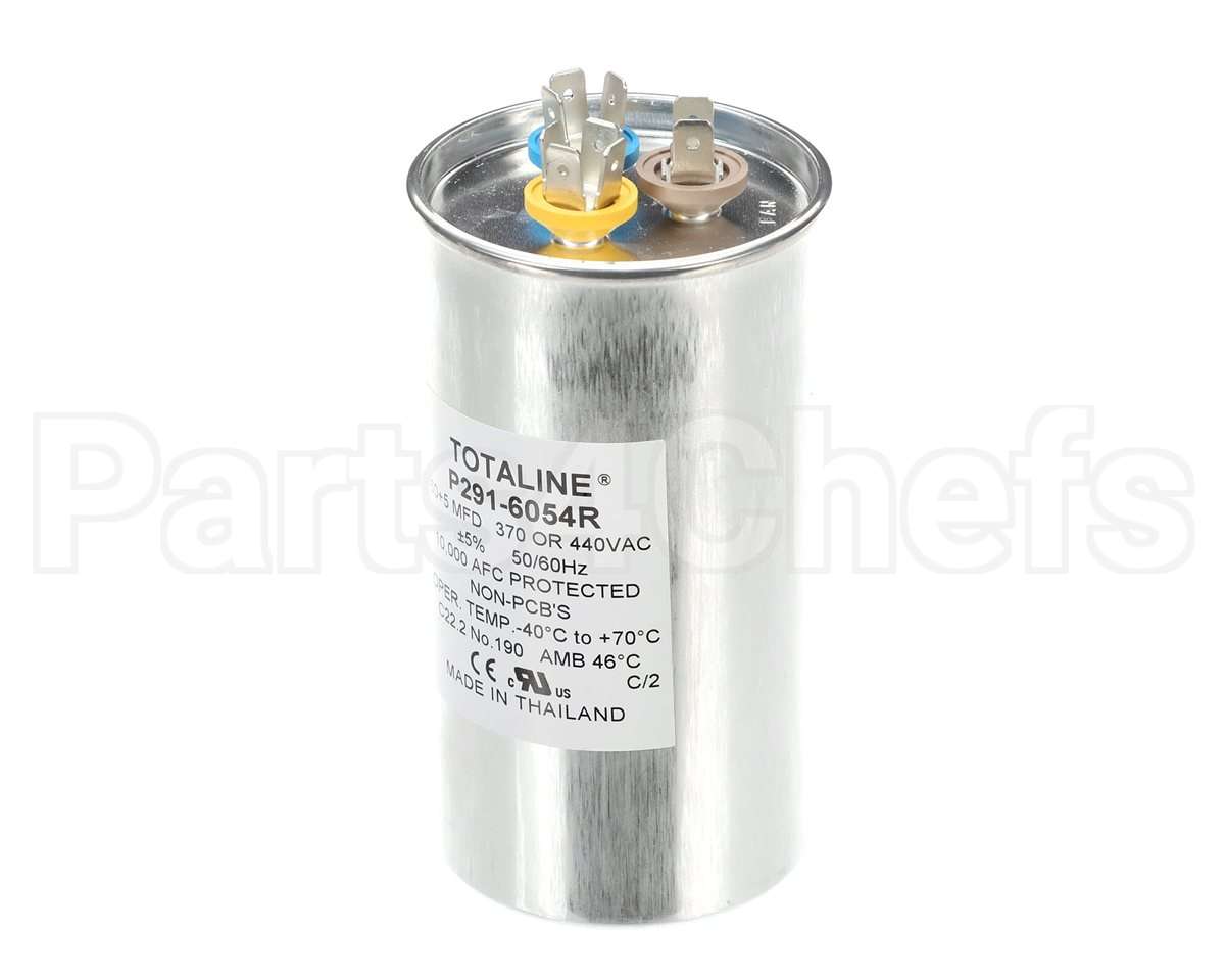 P291-6054R Bryant Payne 60/5Mfd 440V Rnd Dual Capacitr