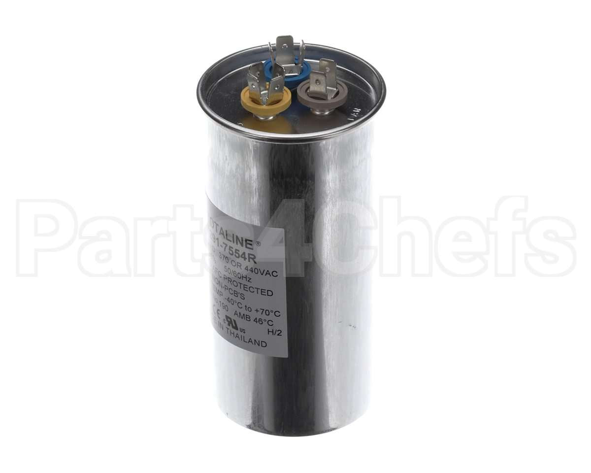 P291-7554R Bryant Payne Dual Capac 75/5 Mfd 440V Round