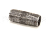 P7037093 Pitco Nipple,Black 1/2 X 2
