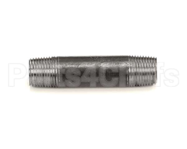 P7037096 Pitco Nipple,Black 1/2 X 3-1/2