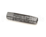 P7037096 Pitco Nipple,Black 1/2 X 3-1/2