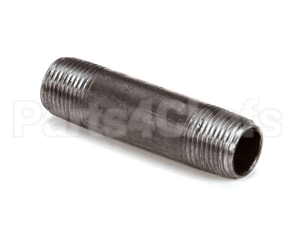 P7037305 Pitco Nipple,Black 3/8 X 2-1/2