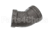 P7037720 Pitco Elbow,Blk 45 3/8