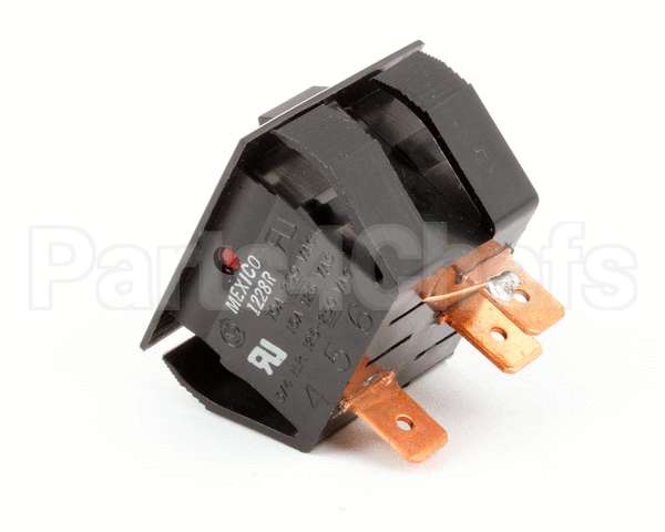 P9101-35 Anets Sw,Spst 10A W/Light Red 120V