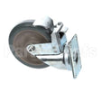PC175-1 Compatible Biro Caster, 5 In. Dia, Total Lock Swivel
