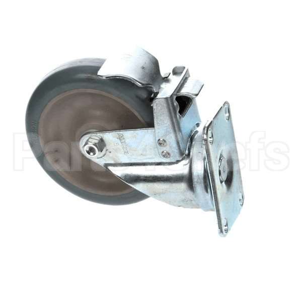 PC175-1 Compatible Biro Caster, 5 In. Dia, Total Lock Swivel