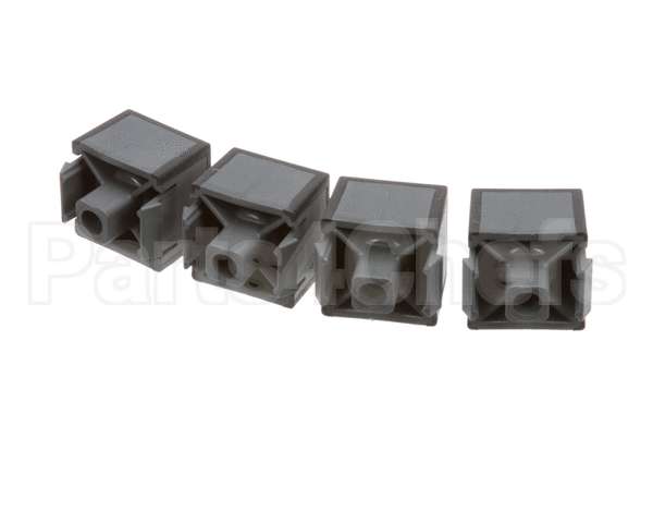 PD1001AO Cadco Grey Plastic + Rubber Foot (Se