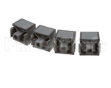 PD1001AO Cadco Grey Plastic + Rubber Foot (Se