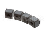 PD1001AO Cadco Grey Plastic + Rubber Foot (Se