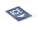 PD502622 Follett Label,Ice Disp Cvr Lvr