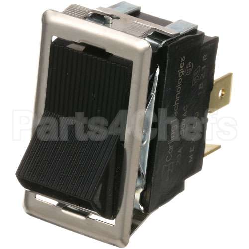 PE-135 Compatible Southbend Switch, On/Off Black Rocker