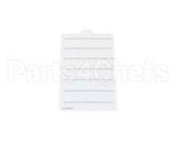 PE-25740 Alto Shaam Panel,Overlay,Insert,Menu Card