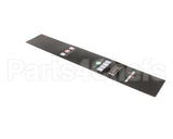 PE-25869 Alto Shaam Panel,Overlay,Elec,Rotisserie,