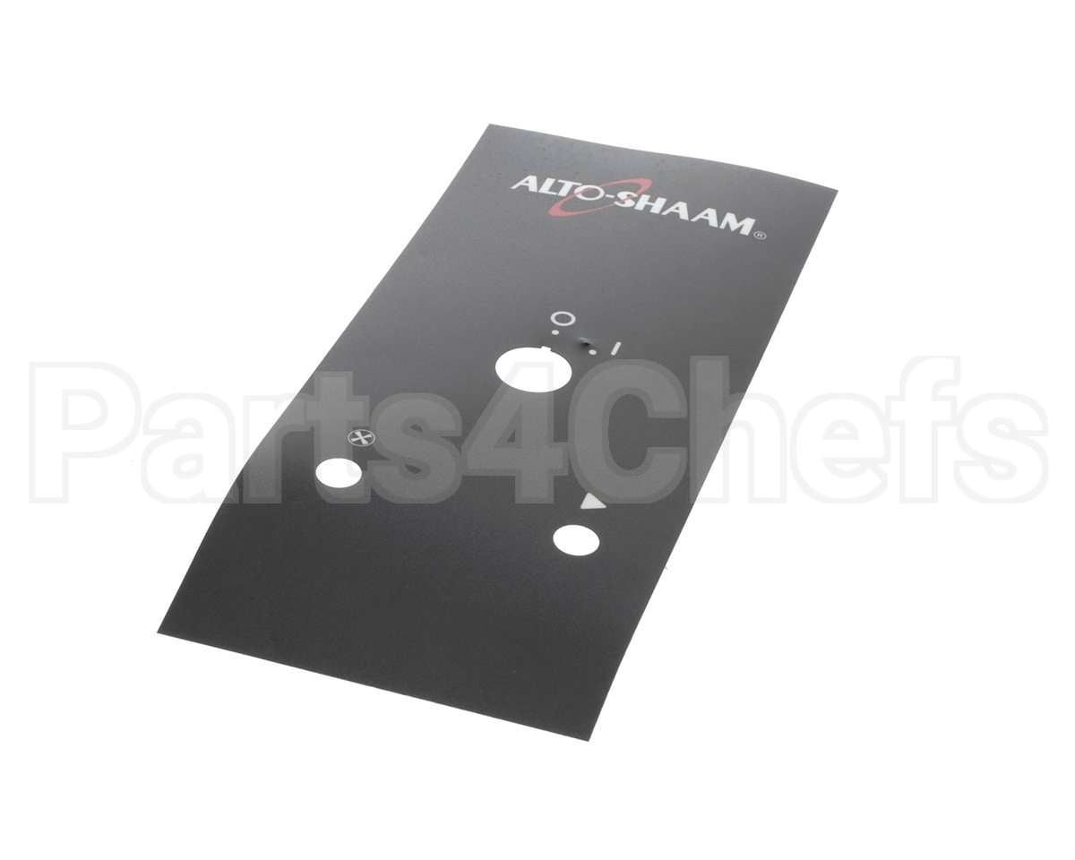 PE-28690 Alto Shaam Panel,Overlay,White Logo,Ar7Vh
