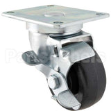 PEC22331 Compatible Perlick Caster, Plate, 3" Swl, W/Brk