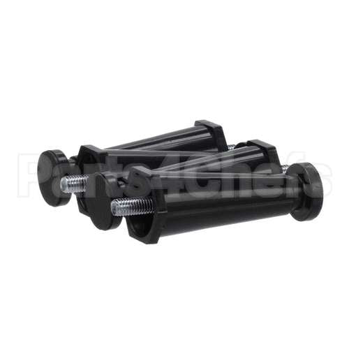 PLA030 Lancer Adjustable Black Plastic Legm