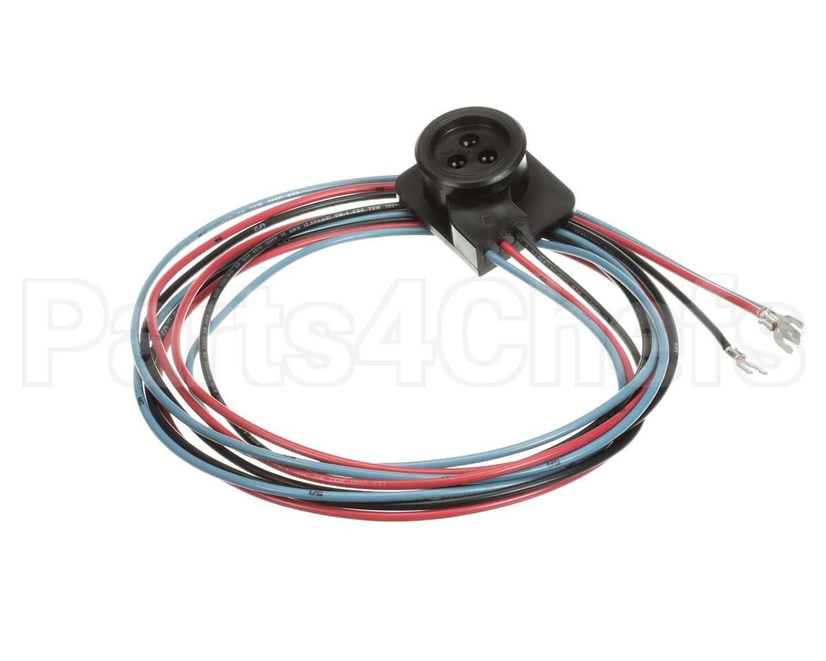 PLU01024 Trane Plug, Compressor, Includes Plug, Red, Bl