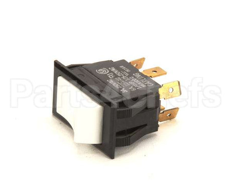 PP10094 Pitco Switch,Rocker Dpdt W/Bk (1-0-(1))
