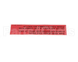 PP10426 Pitco Label,Gas Notice Cvrsn Lp