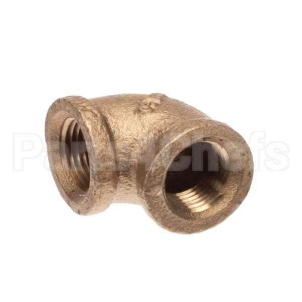 PP10664 Compatible Pitco Elbow, Brass 90 3/8