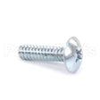 PP10690 Compatible Pitco Scr, 6-32 X 1/2 Th Phill Ips Zn