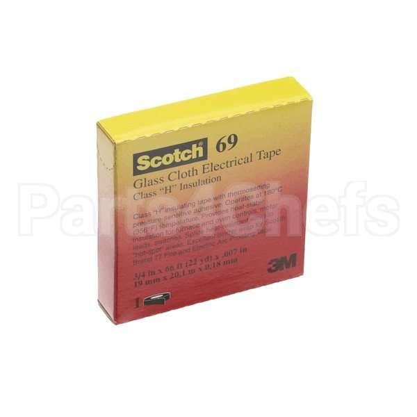 PP10775 Compatible Pitco Tape, Electrical Ht Res Wht 3/4
