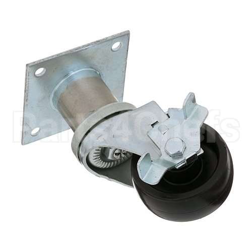 PP10809 Compatible Pitco 3In Swvl Plt Caster W/Bk