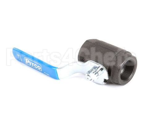 PP10962 Pitco Valve,Ball 1-1/4 Ci W/Lkg Handle