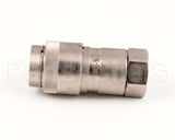 PP11359 Pitco Connector,Cplg Valved Push 3/8