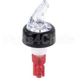 PPA100 Compatible Winston Pourer, Flip Top, Red, Plst, 1Oz