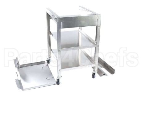 PS1682 Winston Tray Cart - With Basket Stand